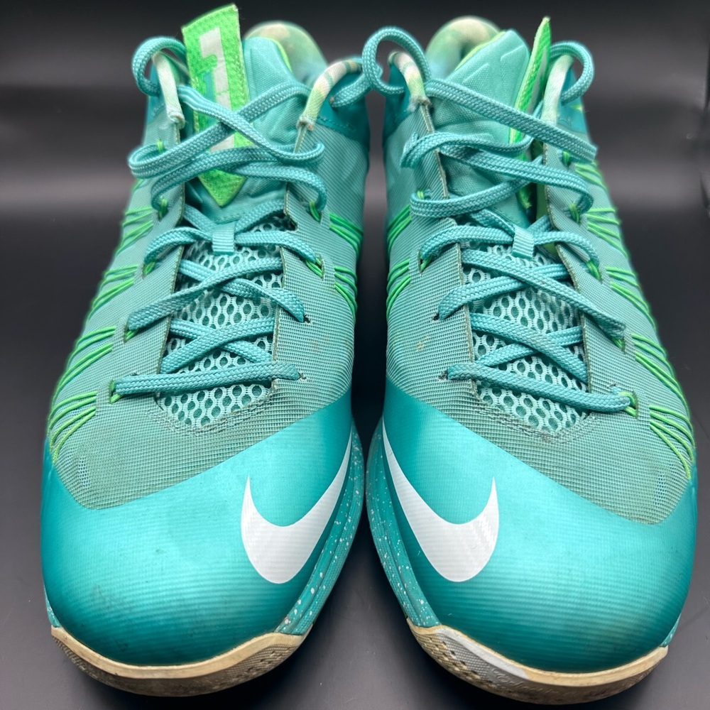 Nike Teal and White Athletic Shoes
